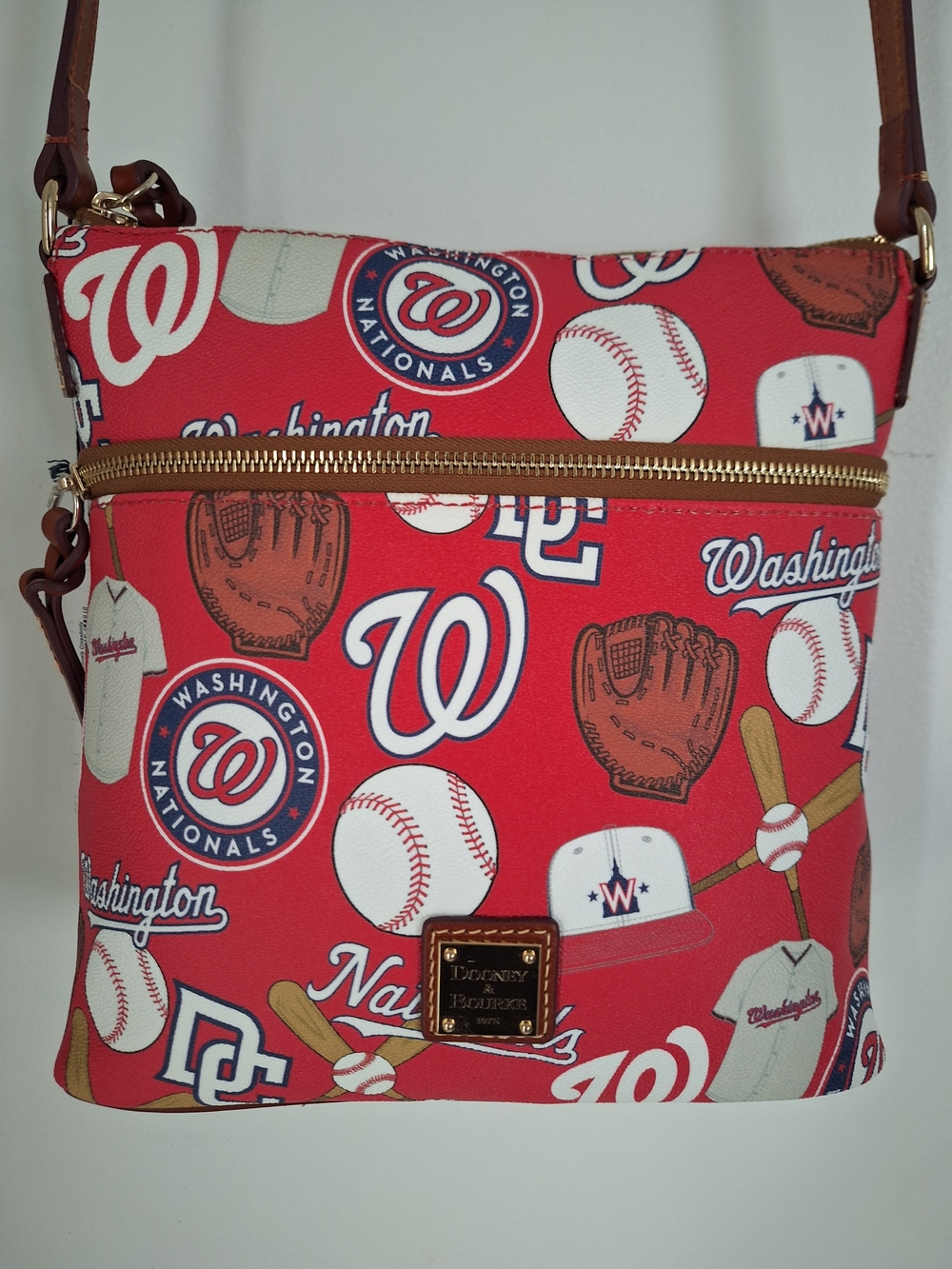 Dooney & Bourke Washington Nationals Red Crossbody Bag NWT